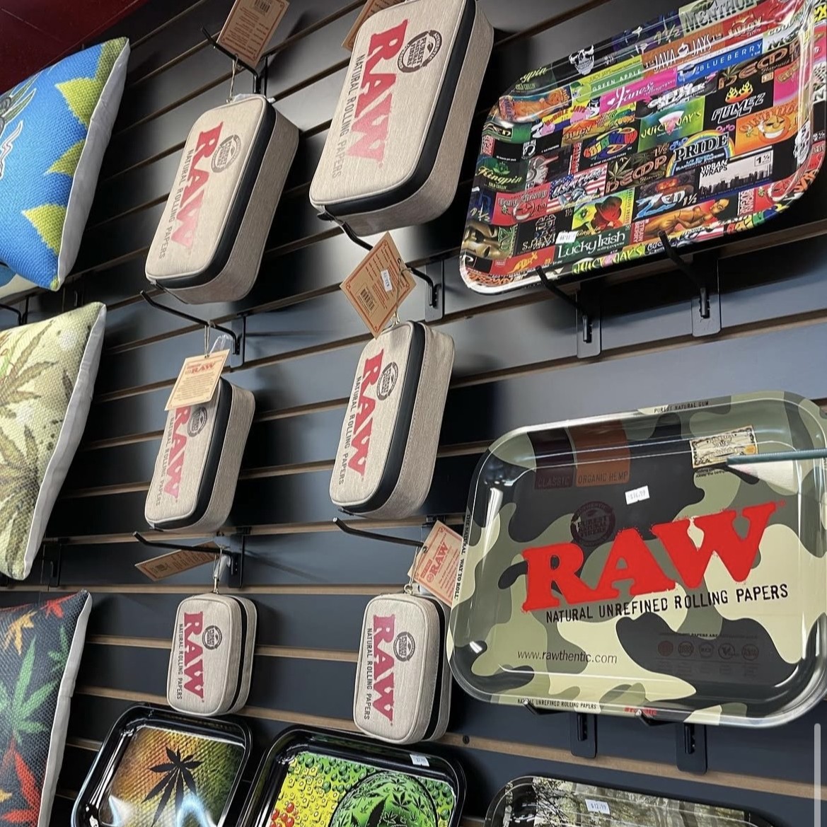 Variety of rolling papers and wraps for smokers